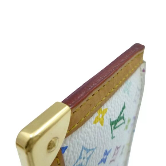 Authentic LOUIS VUITTON Pochette Cles Key Coin Purse M92655 Multi-Color - Picture 12 of 12